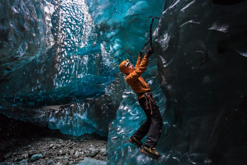Ledové jeskyně pod Vatnajokullem - Obrázek 11