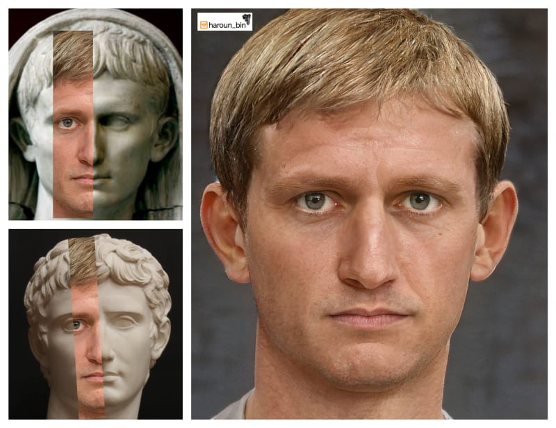 Augustus, doba vlády: 27 př. n. l. - 14 n. l. Zemřel v 75 letech přirozenou smrtí