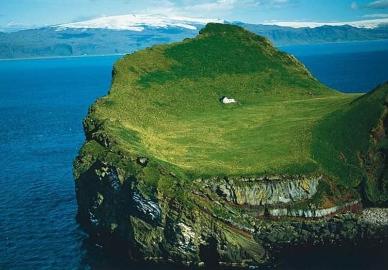 Ostrov Elliðaey u Vestmannaeyjaru, Island - Obrázek 4