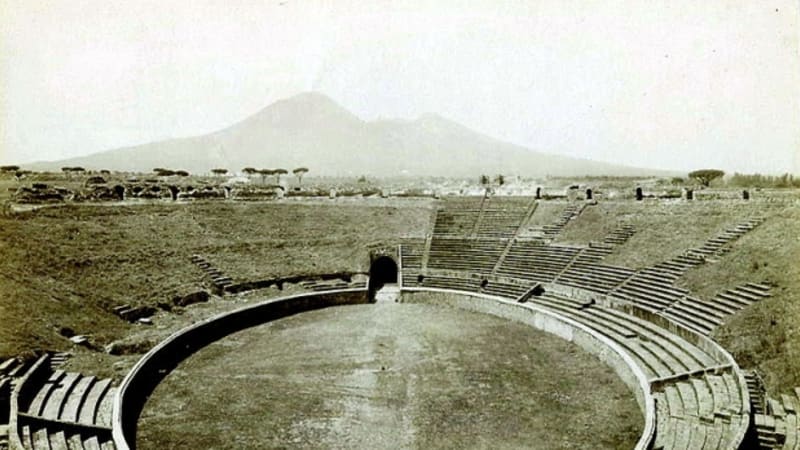 Amfiteátr v Pompejích. WIKIMEDIA COMMONS