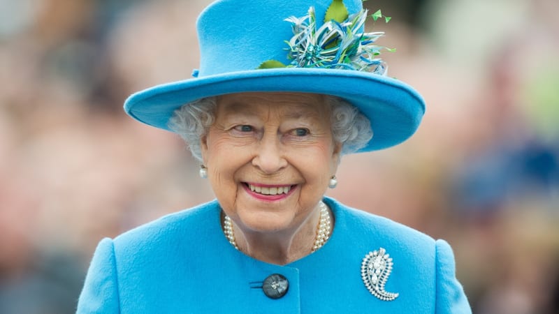 Královna Alžběta II. v roce 2016