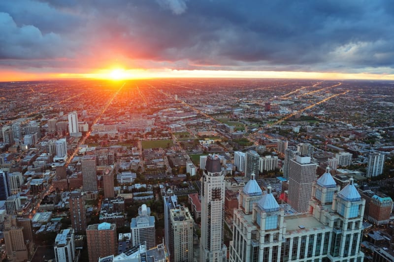 Chicago je třetí nejlidnatější město Spojených států amerických