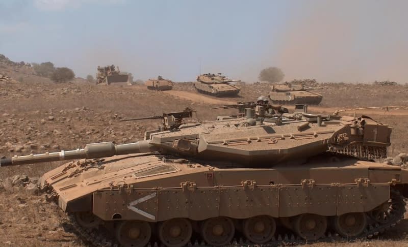 Tank Merkava - blízkovýchodní podmínky