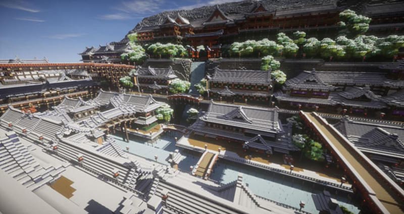 Japonsko vyrobené v Minecraftu je krásnější než skutečné - Obrázek 7