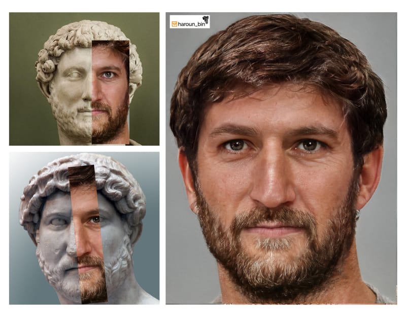Hadrianus, doba vlády: 117-138 n. l. Zemřel v 62 letech přirozenou smrtí