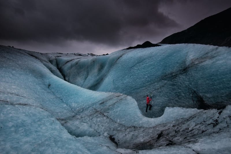 Ledopády na Islandu