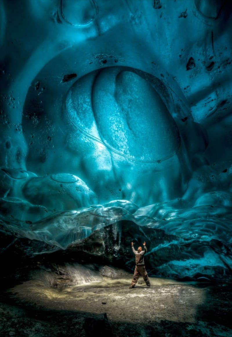 Ledová jeskyně na ALjašce - Obrázek 3