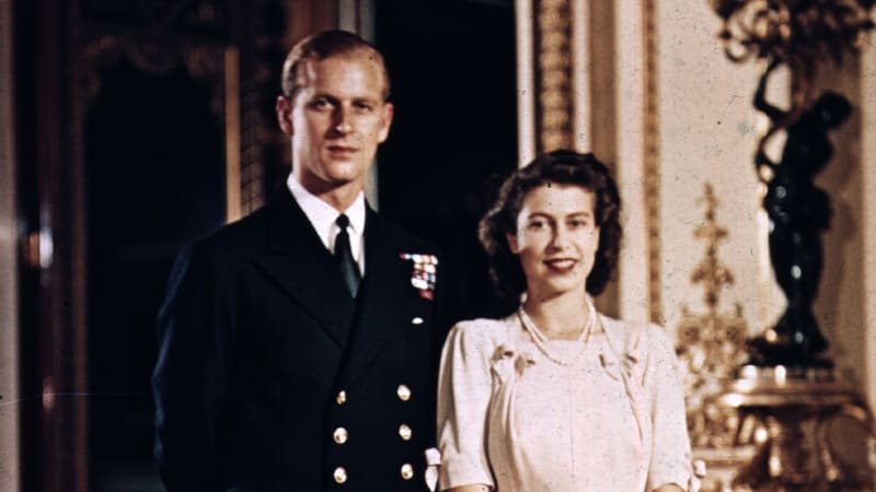 Zásnuby prince Philipa a Alžběty II.