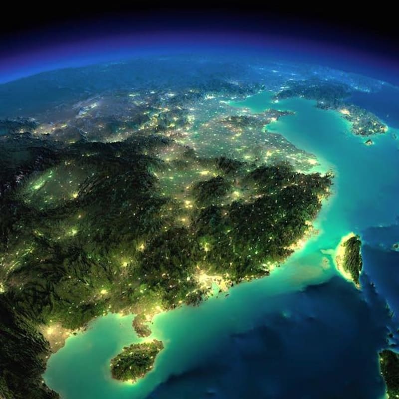 Země v noci: poznáte 20 slavných míst světa? - Obrázek 6