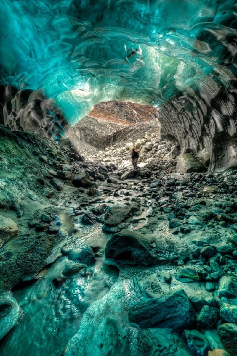 Ledová jeskyně na ALjašce - Obrázek 6