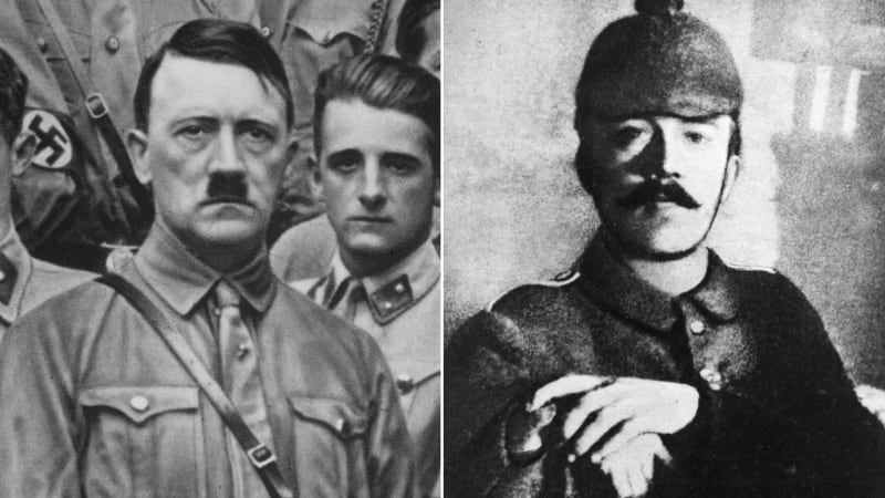 Adolf Hitler v roce 1930 vs. Adolf Hitler v roce 1915