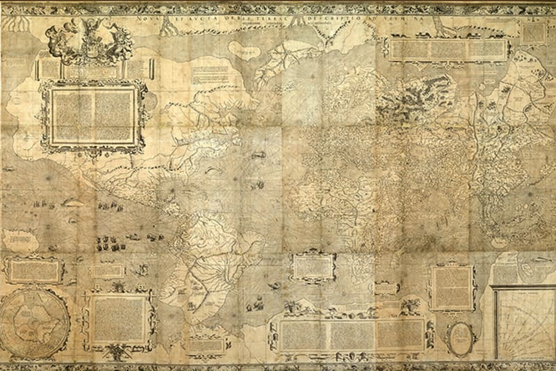 Mapa, která vytvořila kartografii