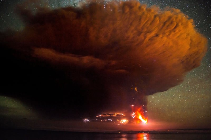 Erupce sopky Calbuco v Chile - Obrázek 5
