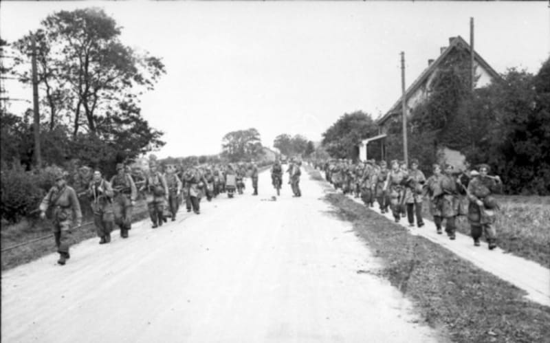 Němečtí vojáci v Osterbeeku.