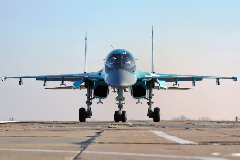 Suchoj Su-34 poprvé vzlétl v roce 1990.