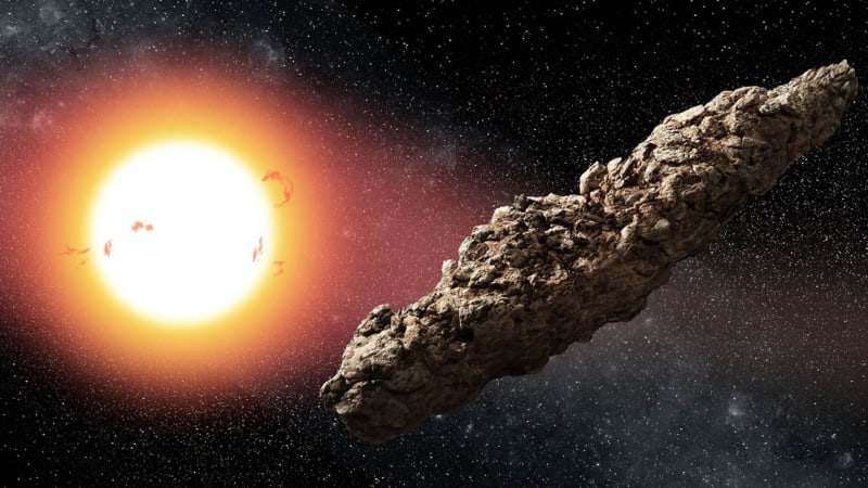 Objekt Oumuamua obklopuje tajemství.