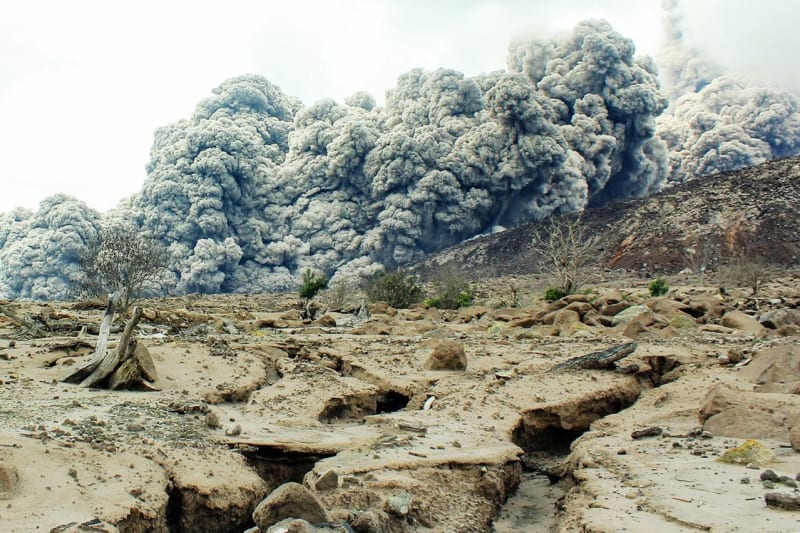 Erupce sopky Sinabung - Obrázek 7