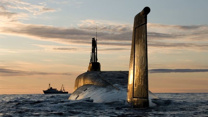 Nová ruská ponorka Borej