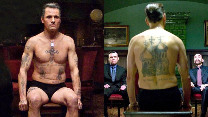 Tetování sovětských vězňů: Lebka značí vraha, osmicípá hvězda důležitého mafiána