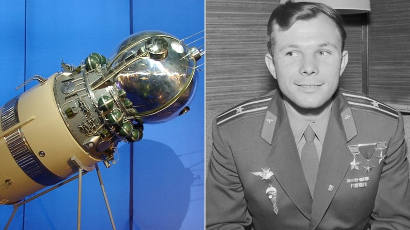 Před 61 lety se do vesmíru podíval první člověk. Jedna část Gagarinova letu se musela utajit