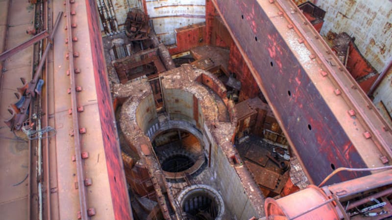 Krymská jaderná elektrárna - pohled za kulisy