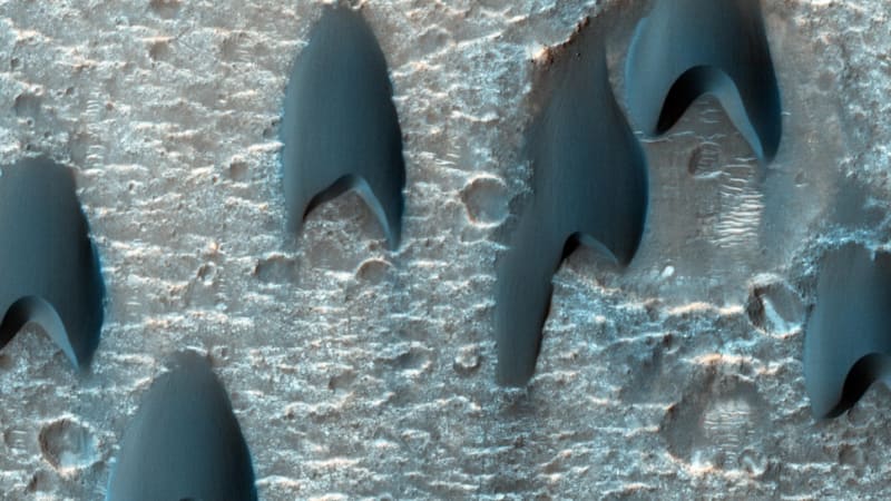 Záhadné šípy na Marsu: Co to znamená?