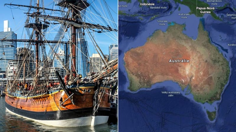 Kdo objevil Austrálii? Výpravy slavného mořeplavce tím ani zdaleka neskončily