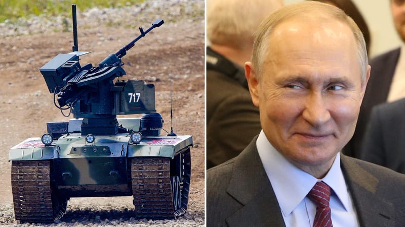 Rusové testují autonomní vozy a tanky. Kromě průzkumu poslouží i jako zákeřná bomba