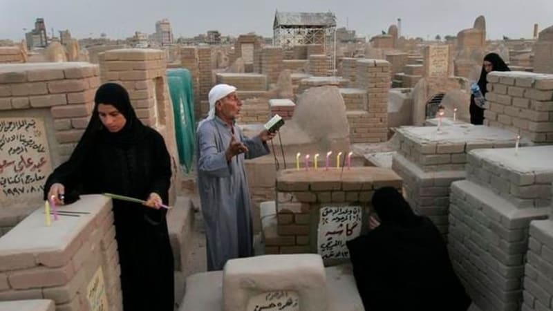 Největší hřbitov světa - Wáddí as Salám