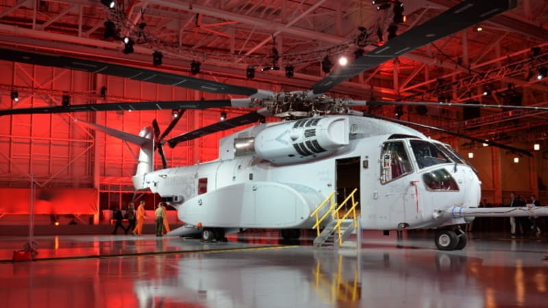Královský hřebec s vrtulí: Sikorski CH-53K 