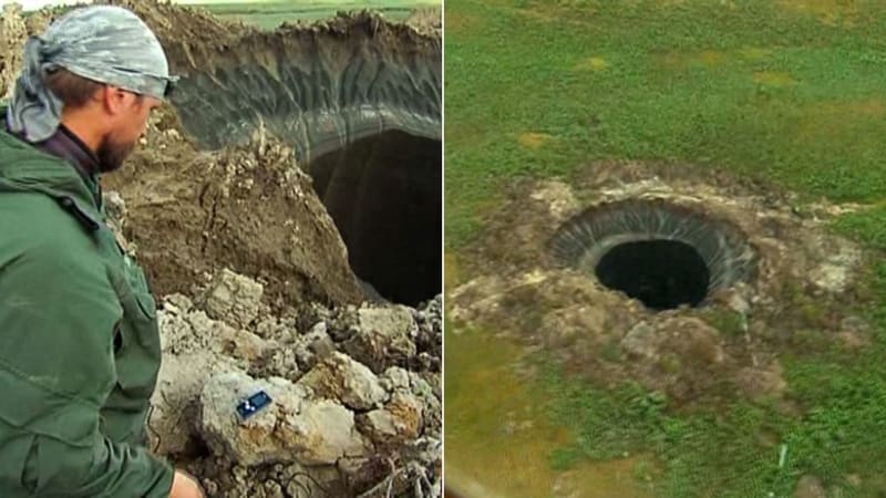 Záhada obřích kráterů na Sibiři byla konečně vyřešena