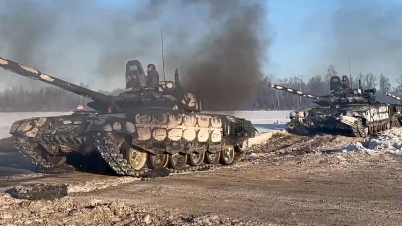 O Putinově invazi rozhoduje i počasí. Když se oteplí, ruské tanky do Kyjeva nedojedou