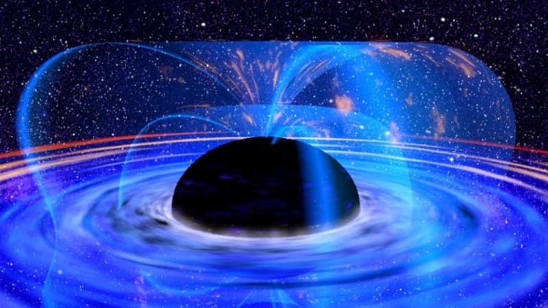 Před 1200 roky zasáhl Zemi výbuch černé díry. Co způsobil?