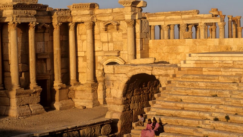 Palmyra před tím, než ji ovládl Islámský stát