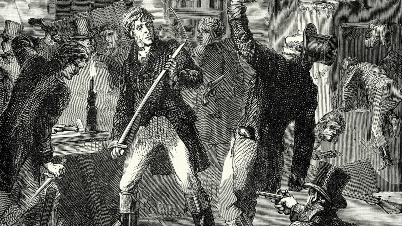Spiknutí v Cato Street: Teroristé chtěli v roce 1820 vyvraždit celou britskou vládu