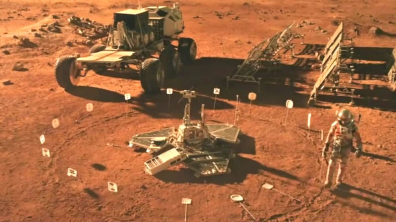 Komunikace mezi Zemí a Marsem: Předání vzkazu trvá déle než 3 minuty