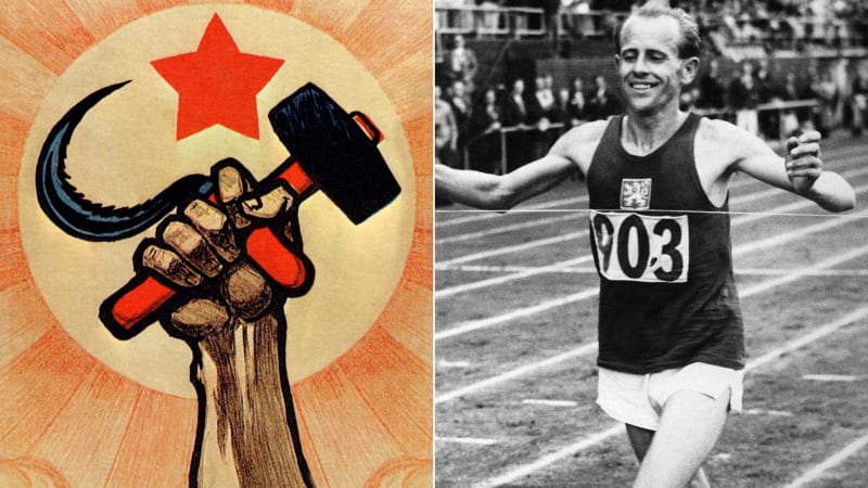 Emil Zátopek a komunismus: Jak to bylo se slavným sportovcem a totalitním režimem?