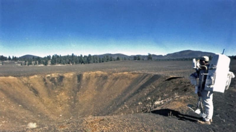 Největší krátery, které vytvořil člověk, má na svědomí NASA