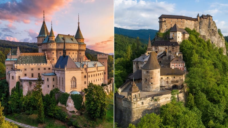 Nejkrásnější hrady a zámky na Slovensku