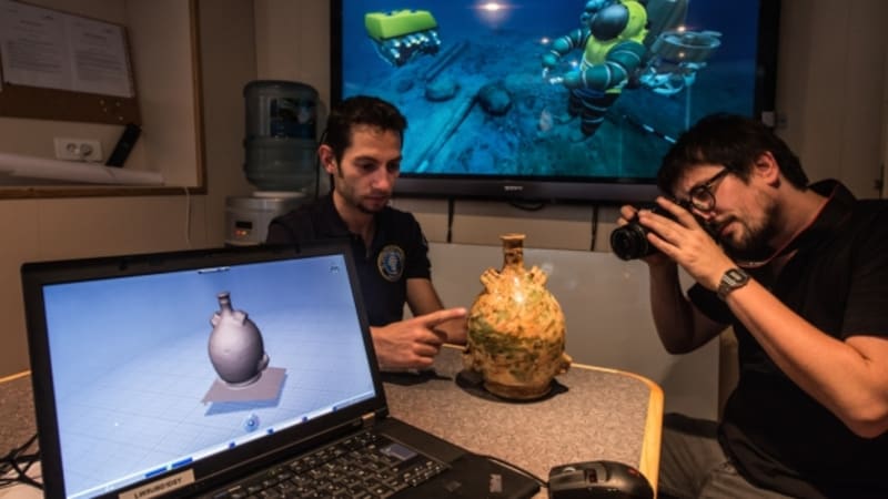 Podmořská archeologie a 3D