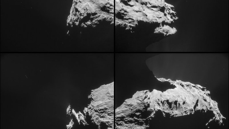 Nejnovější snímky komety Čurjumov Gerasimov