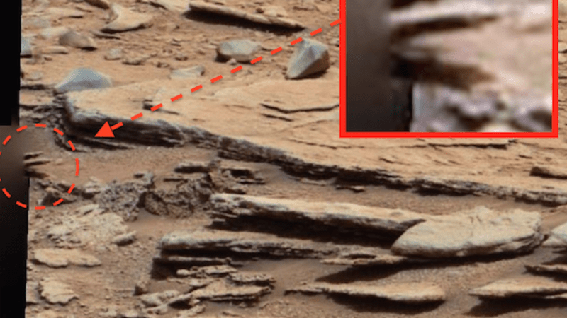 Drápy mimozemšťana? Ufologové jsou nadšení z nové fotky pořízené na Marsu