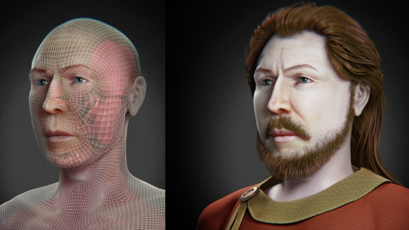 Vědci zrekonstruovali tváře Přemyslovců. Spytihněva I. a Vratislava I. oživili z jejich lebek