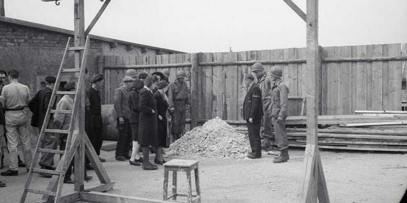 Německé kolaboranty čekala poprava (ilustrační foto)