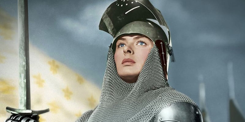 Ingrid Bergman ve filmu Joan of Arc z roku 1948