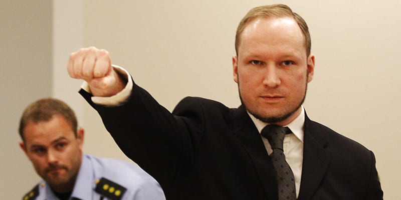 Breivik v soudní síni