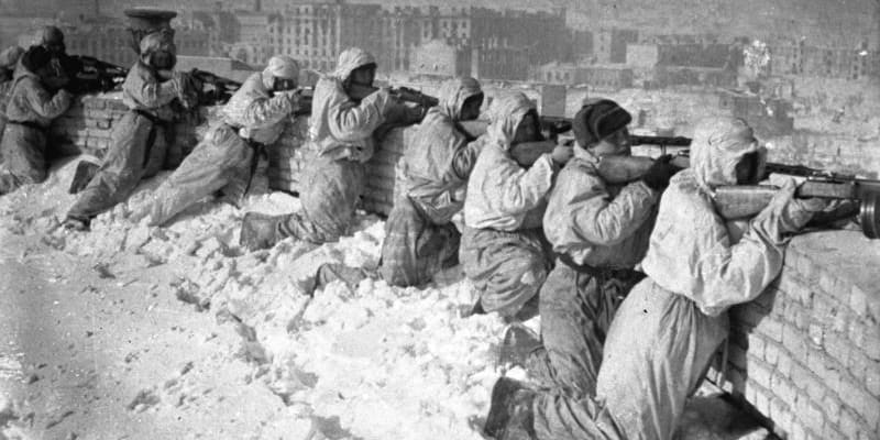 Sovětské jednotky měly u Stalingradu mnohem lepší zimní výbavu než Němci a jejich spojenci
