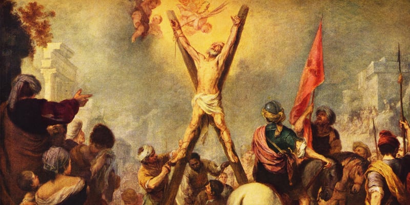 Utrpení svatého Ondřeje na kříži