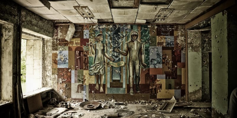 Z černobylské oblasti je neobydlená zóna