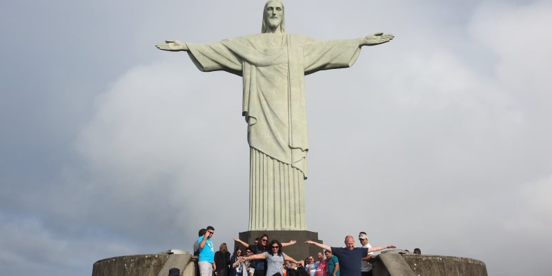 Socha Krista Spasitele v Riu de Janeiru 2